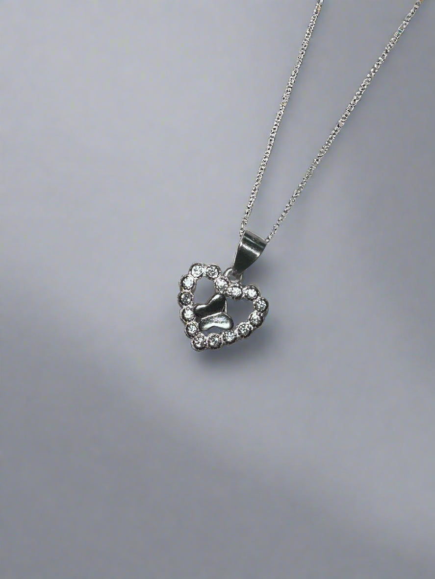 Butterfly love pendant