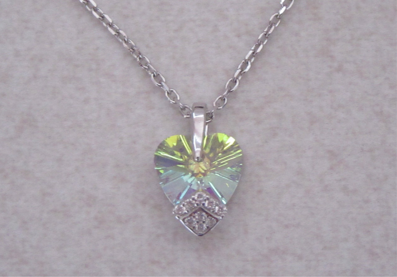 Mystic heart chain and pendant