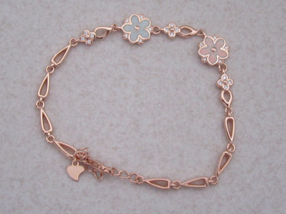 Floral symphony bracelet