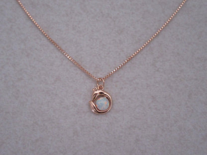 Dragon pearl chain and pendant