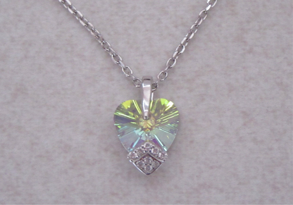 Mystic heart chain and pendant