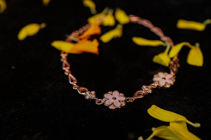 Floral symphony bracelet