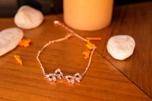 Double bow bracelet