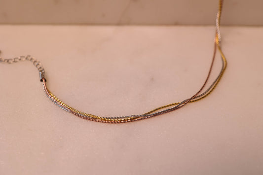 Three colored bracelet